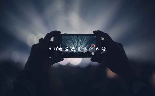 dnf暗夜使者转什么好