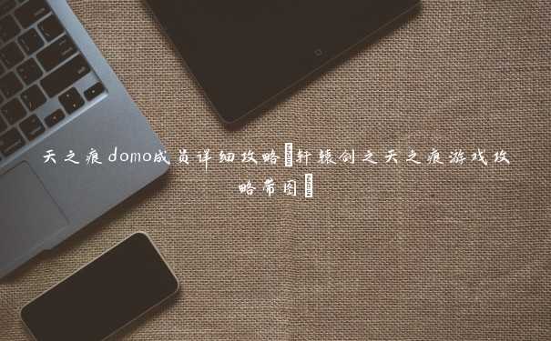 天之痕domo成员详细攻略(轩辕剑之天之痕游戏攻略带图)