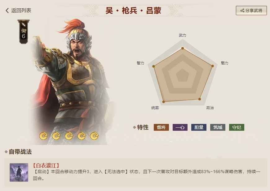 三国志战棋版吕蒙