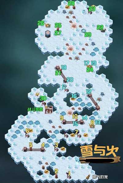 剑与远征雪与火路线攻略